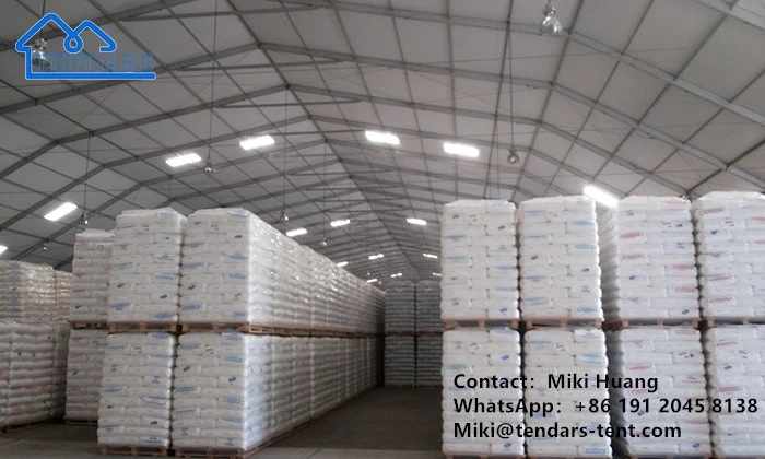 Polygonal Warehouse Tent